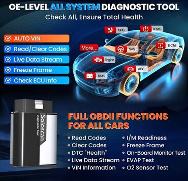 Alati za automobile: Novo - KINGBOLEN SOLOSCAN OBD2 Bluetooth 20+ Reseta + Kabel Novo - — 3