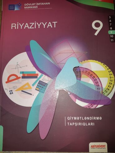 hafiz yaqublu riyaziyyat kitabi: Riyaziyyat 9 Dim.Kitab heç istifadə olunmayıb 7 manata almışam