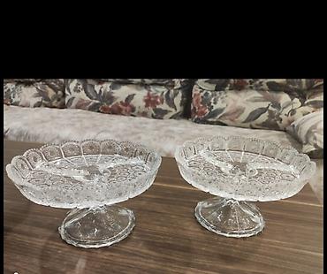 Klassik naxışlı şüşə qablar dəsti - Material: qalın, şəffaf şüşə lalafo.az -da Klassik naxışlı şüşə qablar dəsti - Material: qalın, şəffaf şüşə