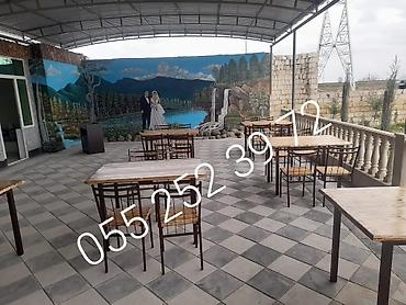 Bağ, çöl oturacaqları: Yeni, Sadə stul, Taxta, Azərbaycan — 24