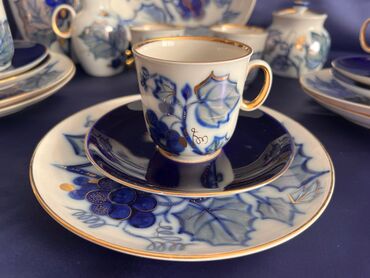 Çay dəstləri və servizlər: Çay dəsti, SSRİ — 6