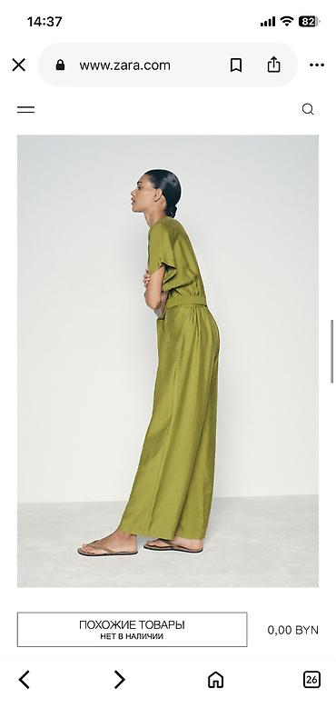 kombinezon satisi: Tulum, Zara, L, rəng - Yaşıl — 4