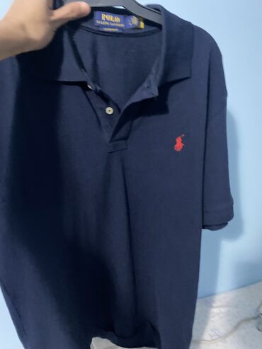 шорты и футболки: Мужская футболка, XL (EU 42), Polo Ralph Lauren, Новый, цвет - Синий, Самовывоз, Платная доставка