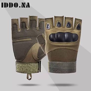 Перчатки: Перчатки выполнены из текстиля. Перчатки тактические оснащены — 5