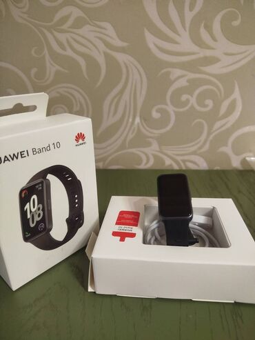 гироскутеры smart balance: Yeni, Smart qolbaq, Huawei, Bildirişlər, rəng - Qara