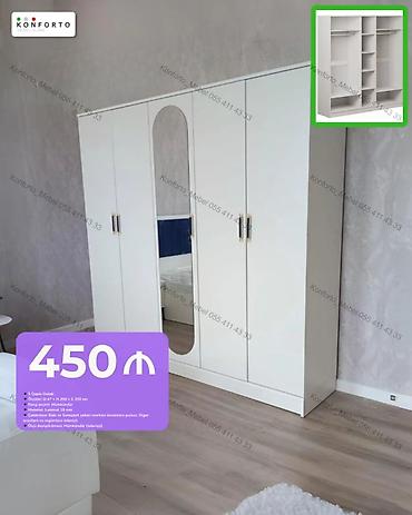 Düz dolab, Yataq otağı üçün, Paltar üçün, Açılan, Korpuslu, 5 qapı lalafo.az -da Düz dolab, Yataq otağı üçün, Paltar üçün, Açılan, Korpuslu, 5 qapı