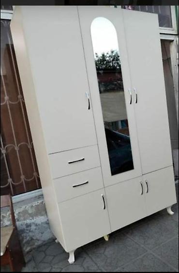 skaf ucuz: 3 qapılı paltar dolabı - Material: laminat - Ölçü: 2 m × 45 sm × 1.20 — 8