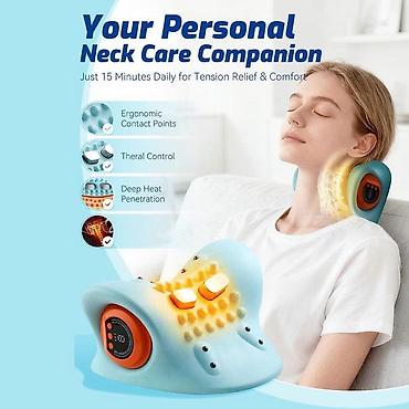 Handheld Massagers: Električni masažer za vrat i daljinski upravljač intenziteta — 5