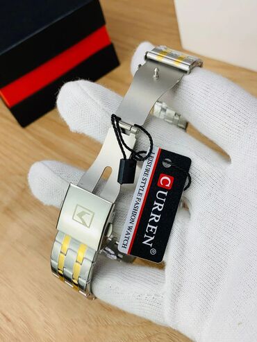 Qol saatları: Yeni, Qol saatı, Curren, rəng - Ağ — 4