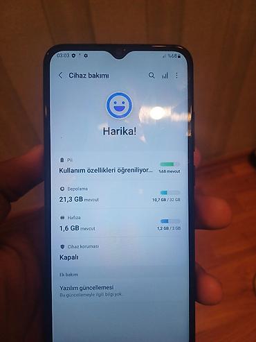 nokia yeni model: Samsung Galaxy A02 S, 32 GB, rəng - Qara, İki sim kartlı — 6