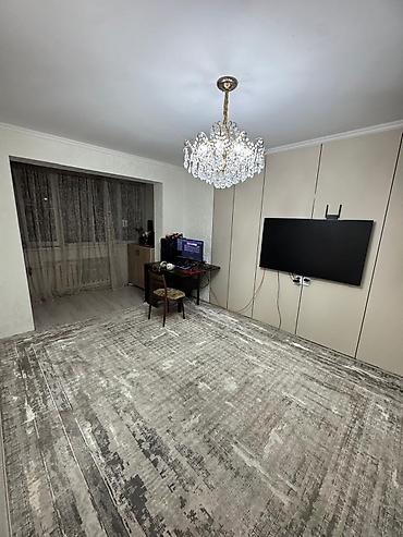 3 комнаты, 58 м², Кок-Жар мкр 104 серия, 4 этаж, Косметический ремонт