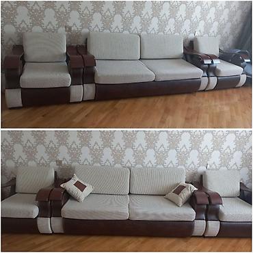 Salogludan divan kreslo.qiymet 350 man.acilir.defekt yoxdur.unvan