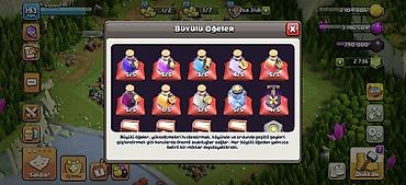 ağ don: Clash of Clans hesabı – yüksək səviyyəli əsas kənd və inkişaf etmiş — 6