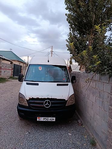 Транспорт: Mercedes-Benz Sprinter, длинная база, высокий крыша, белый фургон — 2