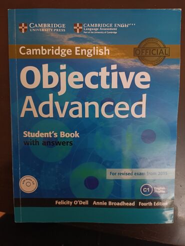 Kitablar, jurnallar, CD, DVD: Objective Advanced, Student's book, Workbook + CDs