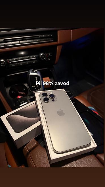 IPhone 15 Pro Max, 256 GB, Natural Titanium, Face ID