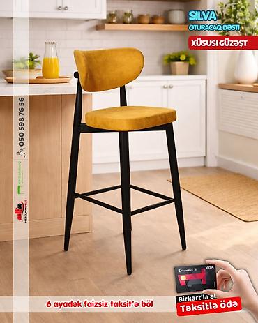 bar stullari satilir: Mətbəx üçün, Yeni, Stul — 6