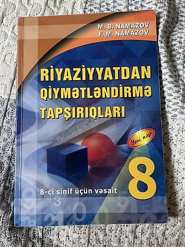 Məhsul: “Riyaziyyatdan Qiymətləndirmə Tapşırıqları” – 8-ci sinif üçün