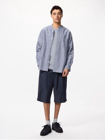 день и ночь: Мужские шорты, L (EU 40), Uniqlo, Новый, цвет - Синий, Самовывоз