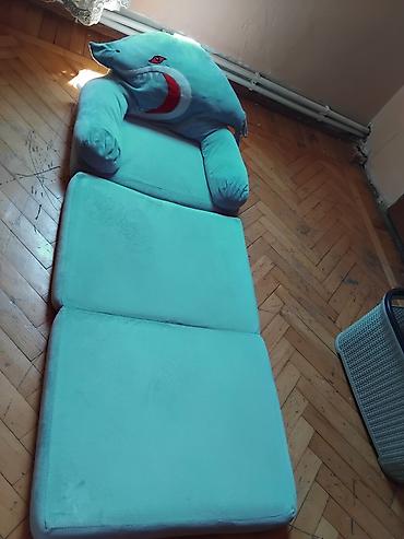 rol mebel: Uşaq üçün çevrilə bilən kreslo-döşək - Model: yumşaq plyuş — 1