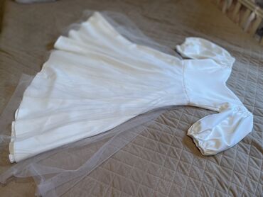 Танцевальные платья: Бальное платье, Средняя модель, цвет - Белый, XL (EU 42), В наличии
