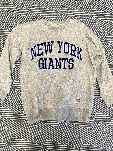 Новый Свитшот HM с надписью “NEW YORK GIANTS” Подходит и для женщин и
