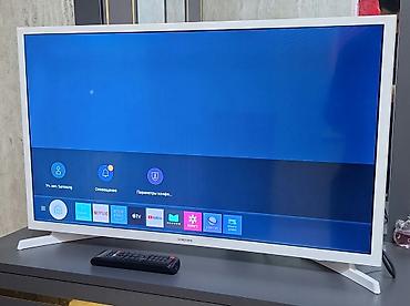 uşaq ucun atv: "Samsung Smart FullHD 82 ekran" 2022 Model ağ rəng Təzədən seçilmir az — 1
