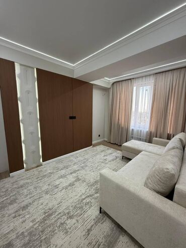 квартира на лень: 2 бөлмө, 44 кв. м, Элитка, 3 кабат, Дизайнердик ремонт