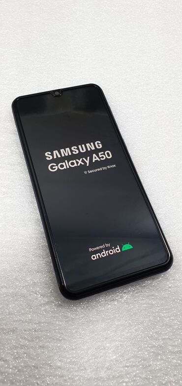 Samsung: Samsung A50, Б/у, 128 ГБ, цвет - Синий, 2 SIM