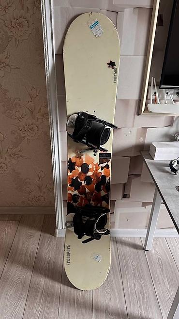 Японский сноуборд Freesport Lowrider + крепления Flow + ботинки Termit