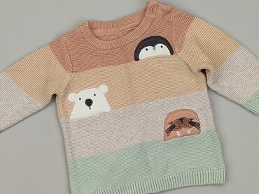 sweter świąteczny dziecięcy: Sweter, 0-3 m, stan - Bardzo dobry