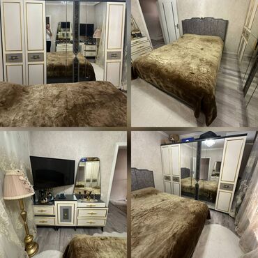 loft мебель: İkinəfərlik çarpayı, İşlənmiş