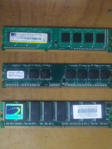 ddr2 2gb 667: Продаю память для ПК ddr, ddr2 и ddr3 Ddr3 TwinMOS 2GB частота 1333
