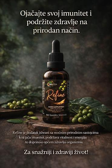 Suplementi: **Enhance + Refine – tečni dodaci ishrani u kapima** Kombinacija dva — 18