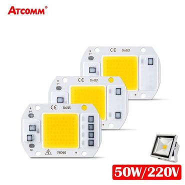 Baštenska rasveta: Led Dioda Reflektor Cob 85-220v 50w Led SMD Reflektor — 18