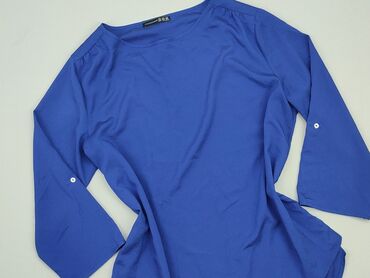 fioletowa bluzki z długim rękawem: Blouse, Atmosphere, 2XL (EU 44), condition - Very good