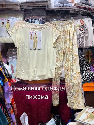 Пижамы: Турецкая пижама - домашняя одежда ✨ 42/44/46/48/50/52/54 — 1