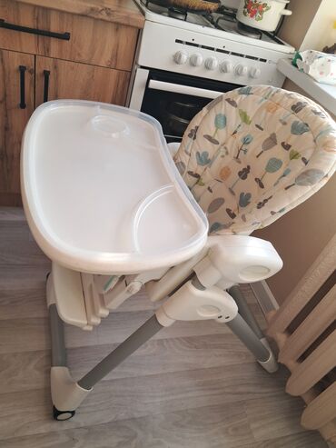 велосипедное детское кресло: Тамактандыруучу отургуч, Башка бренд, Пластик, Отургучтун башка түрү, түсү - Саргыч боз