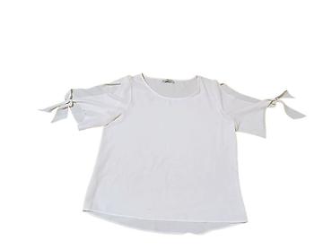 туфили ош: Блузка, Трикотаж, Solid print — 1
