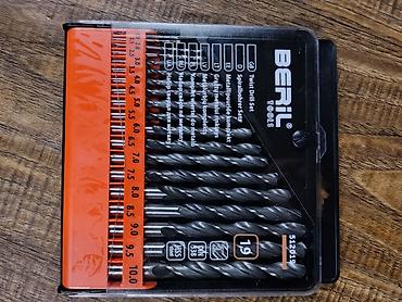 6 отверстия: Набор сверл по металлу BERIL Tools, 19 шт. - Тип: спиральные сверла — 1