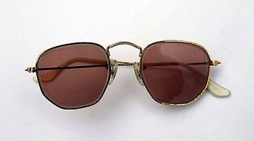 Naočare: Vintage B&L Ray Ban U.S.A. classic round sunglasses in gold. Made — 3