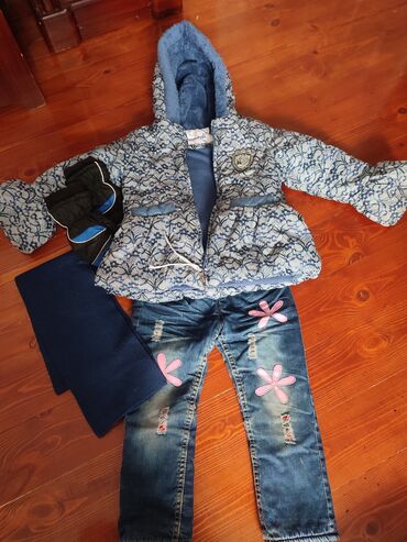 хаггис элит софт 1 в Кыргызстан | Долгосрочная аренда квартир: Куртка Bombili, джинсы зимние на девочку 2-3 года, обмен на большую