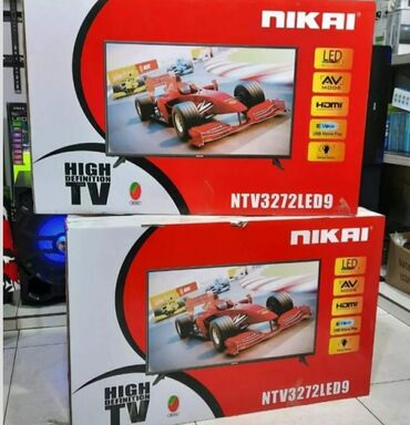 Mopedlər,skuterlər: Yeni Televizor Nikai DLED 32" HD (1366x768), Ödənişli çatdırılma