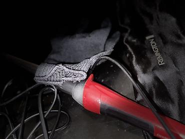 Məişət texnikası: Konus formalı saç buran (curling wand) - Rəng: qırmızı-qara gövdə — 10