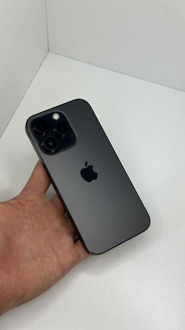 Apple iPhone: IPhone 14 Pro, Б/у, 128 ГБ, Jet Black, 86 %