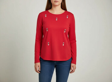bluzy z traktorem: Bluzka damska, rozmiar XL