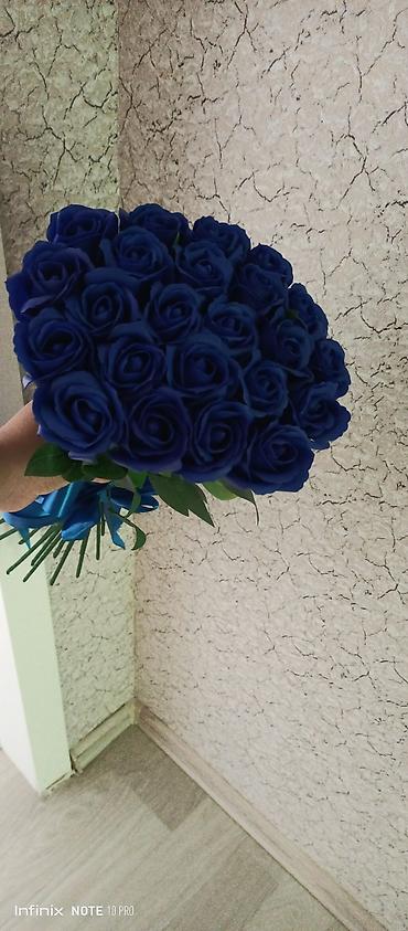 anaya 8 mart hədiyyəsi: 23 ədədli yarpaqlı sabun gül isdese uyğun başqa rəngdə hazırlamaq — 1
