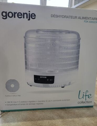 Кухонные плиты и варочные поверхности: Сушилка для овощей и фруктов Gorenje, 5 отделений