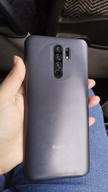 Xiaomi: Xiaomi Redmi 9, 64 GB, rəng - Göy, 
 Barmaq izi, İki sim kartlı