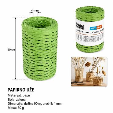 KMT Papirni kanap u valjku 80 g, zeleni (SKU: 2315032, EAN: ) Opis: -